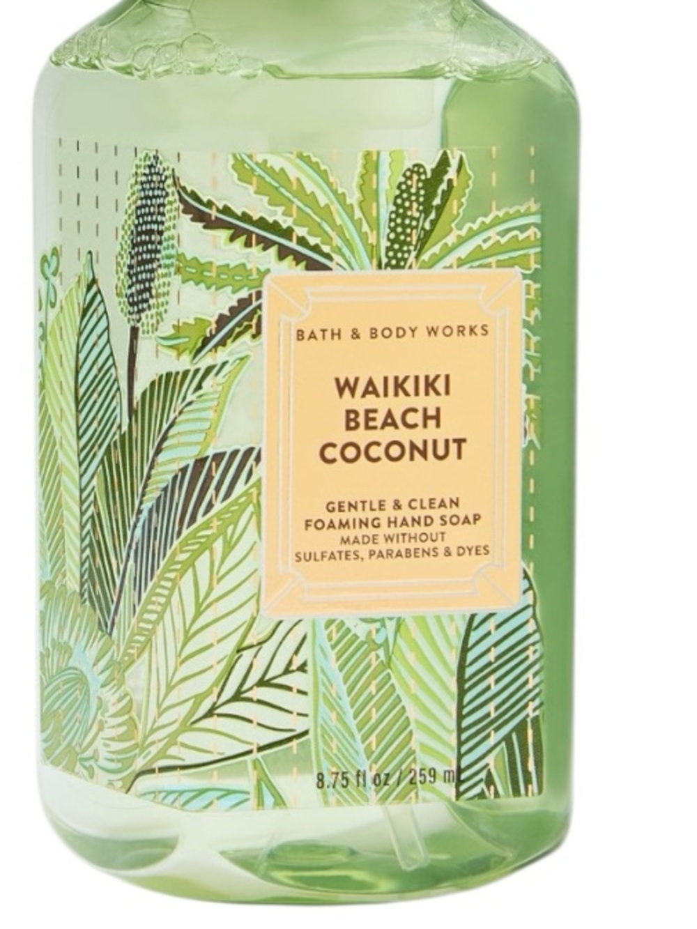 Bath & Body Works WAIKIKI BEACH COCONUT Foam Hand Soap + PocketBac 2026 - Picture 2 of 3